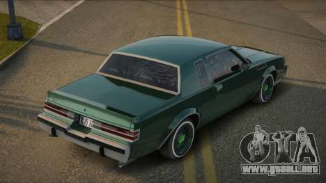 Buick GNX 87th para GTA San Andreas