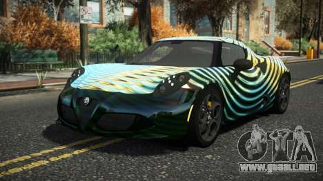 Alfa Romeo 4C Vizeji S6 para GTA 4