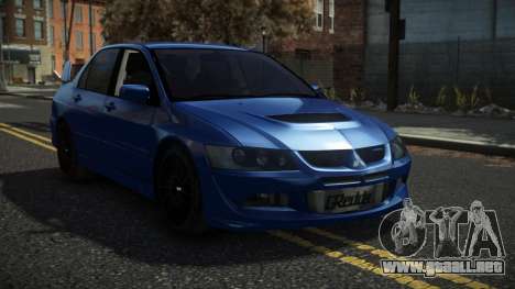 Mitsubishi Lancer Evolution VIII Deratky para GTA 4