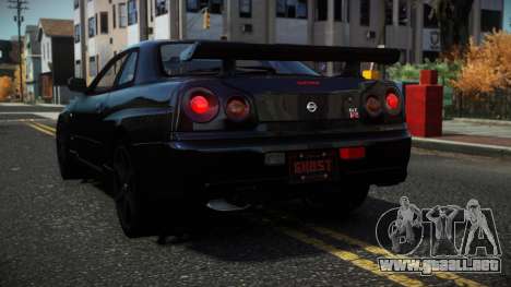 Nissan Skyline R34 Wecami para GTA 4