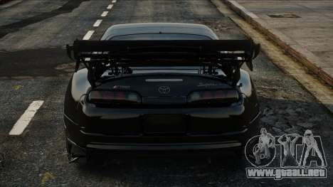 Toyota Supra A80 Black para GTA San Andreas