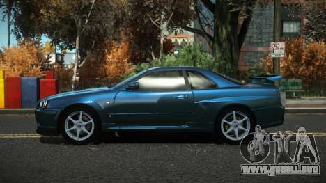 Nissan Skyline R34 Drujo para GTA 4