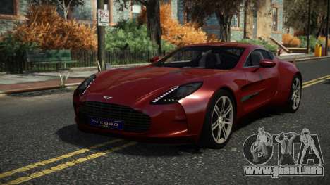 Aston Martin One-77 Cebony para GTA 4