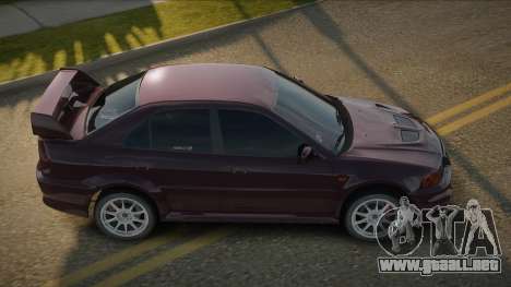 Mitsubishi Lancer Evolution VI 99th para GTA San Andreas