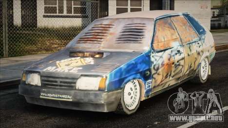 VAZ 2109 - Qué rápido hacer para GTA San Andreas