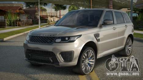 Range Rover Sport ES para GTA San Andreas