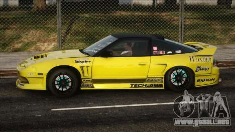 Nissan SX Yellow para GTA San Andreas