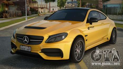 Mercedes-Benz C63 AMG F-Sport para GTA San Andreas