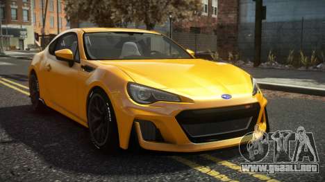 Subaru BRZ Chakur para GTA 4