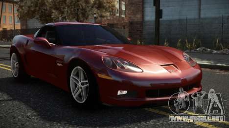 Chevrolet Corvette Z06 Krasbol para GTA 4