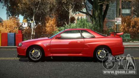 Nissan Skyline R34 Cusvar para GTA 4
