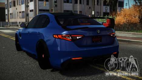 Alfa Romeo Giulia Frulo para GTA 4