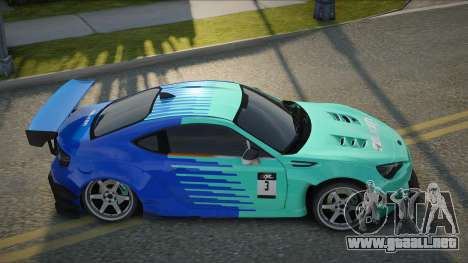 Subaru BRZ MJP para GTA San Andreas