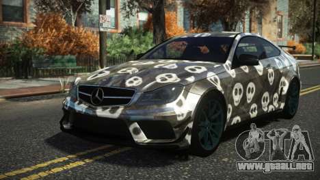 Mercedes-Benz C63 AMG Hugrax S2 para GTA 4