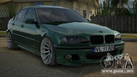BMW M3 E46 320D para GTA San Andreas