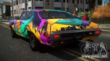 Chevrolet Chevelle Burza S3 para GTA 4