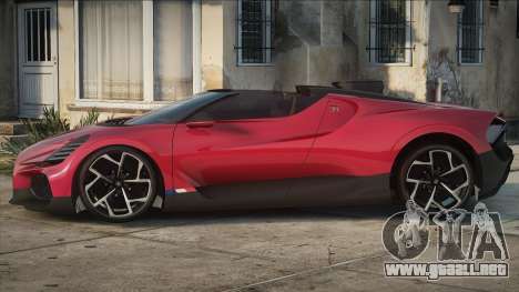 Bugatti Mistral Red para GTA San Andreas