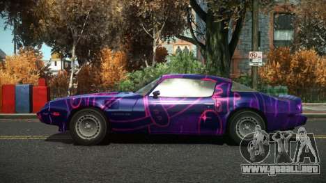 Pontiac Trans AM Druza S7 para GTA 4