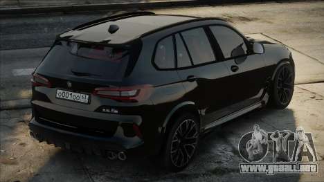 BMW X5M 2020 Blek para GTA San Andreas