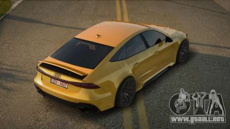 Audi RS7 SM para GTA San Andreas