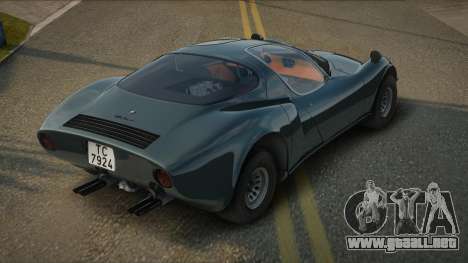 Alfa Romeo Stradale 67th para GTA San Andreas