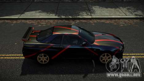 Nissan Skyline R34 Nazuxy S12 para GTA 4