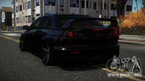 Mitsubishi Lancer Evo X Vashux para GTA 4