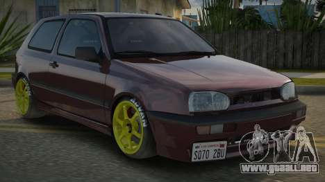 Volkswagen Golf MK3 Tuned para GTA San Andreas