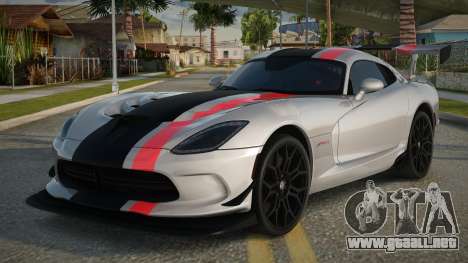 Dodge Viper GTS V1.2 para GTA San Andreas