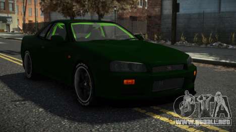 Nissan Skyline R34 Suvner para GTA 4