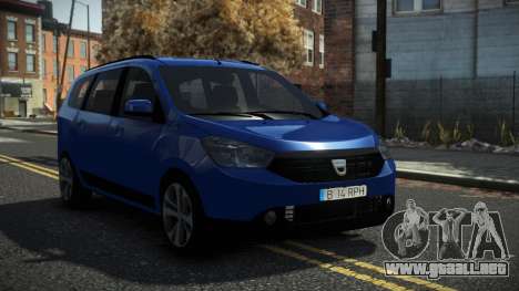 Dacia Lodgy Fodar para GTA 4