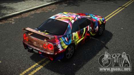 Nissan Skyline R34 Cusvar S10 para GTA 4
