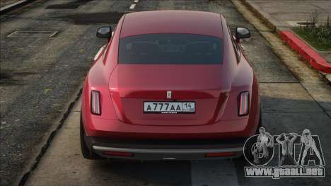 Rolls-Royce Spectre [Red] para GTA San Andreas