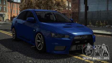 Mitsubishi Lancer Evo X Orefy para GTA 4