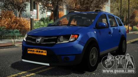 Dacia Logan Hrazul para GTA 4