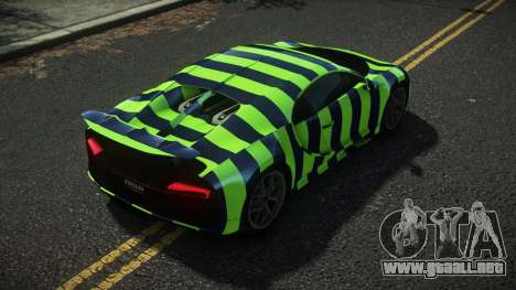 Bugatti Chiron Exalib S5 para GTA 4