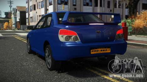 Subaru Impreza Wasux para GTA 4