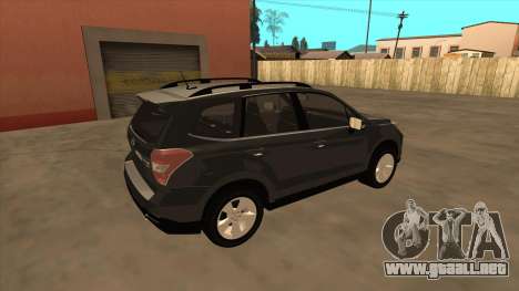 2014 Subaru Forester para GTA San Andreas