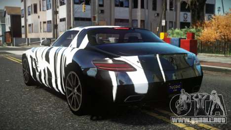 Mercedes-Benz SLS AMG Garno S3 para GTA 4