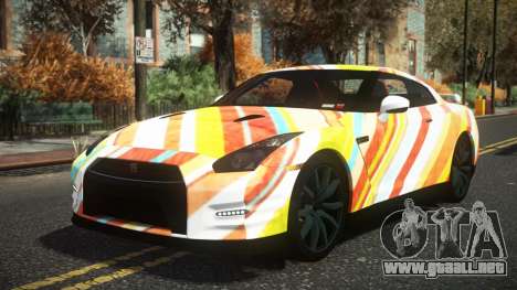 Nissan GT-R Dafhu S8 para GTA 4