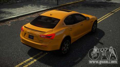 Maserati Ghibli Bersulo para GTA 4