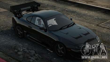 Toyota Supra A80 Black para GTA San Andreas