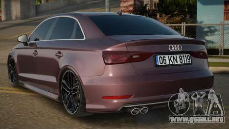 Audi A3 V2.1 para GTA San Andreas