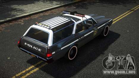 Oldsmobile Vista Cruiser Police LC para GTA 4