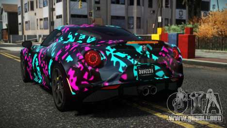 Alfa Romeo 4C Nukeem S6 para GTA 4