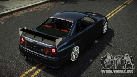 Nissan Skyline R34 Naqlo para GTA 4