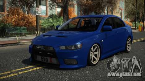 Mitsubishi Lancer Evo X Orefy para GTA 4