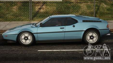 Bmw M1 Stock para GTA San Andreas