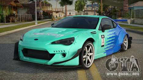 Subaru BRZ MJP para GTA San Andreas