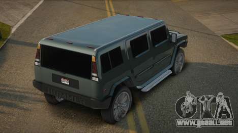 Hummer H2 12th para GTA San Andreas